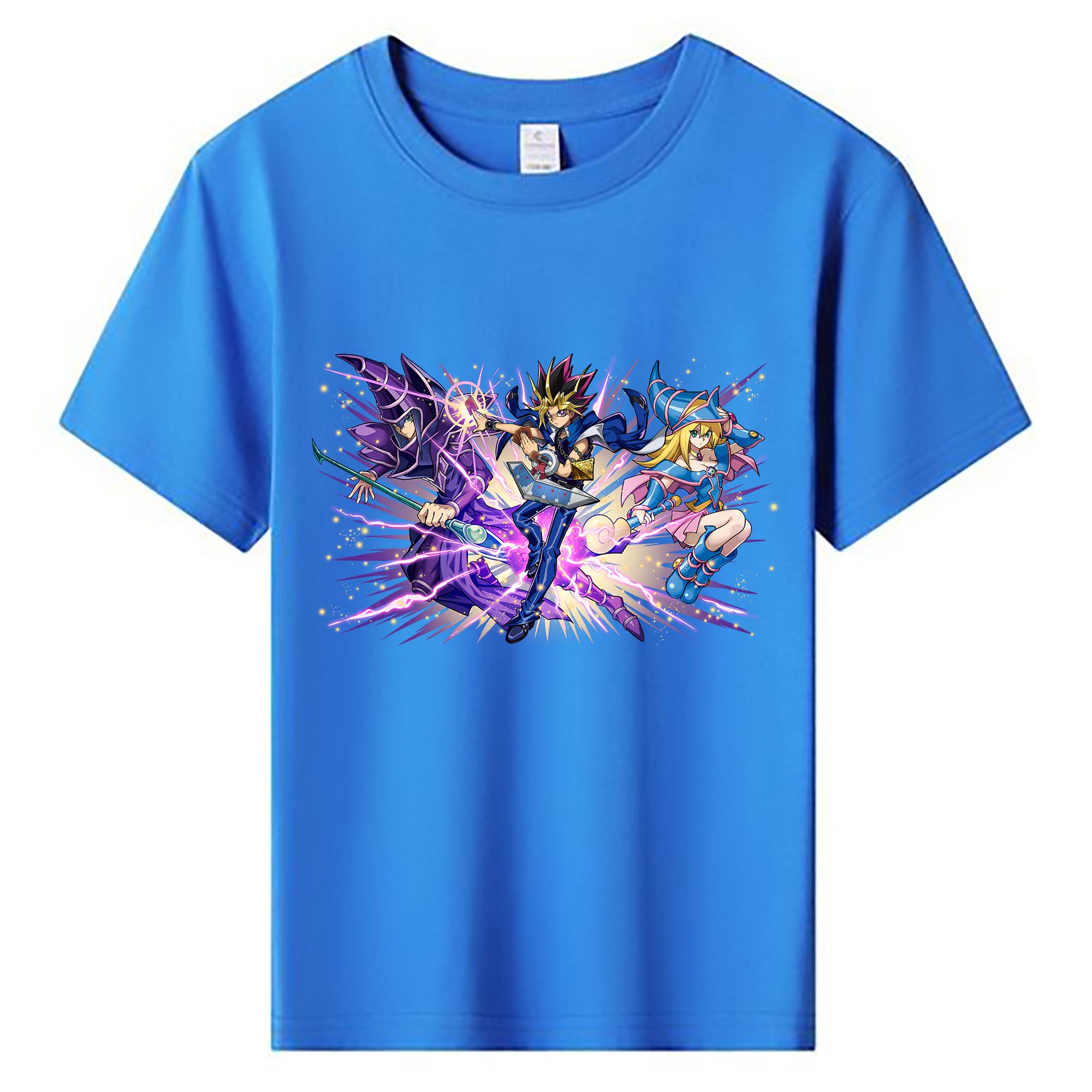 （画像用） 遊☆戯☆王 Yu-Gi-Oh! 綿100％キッズTシャツ（フロントプリント）